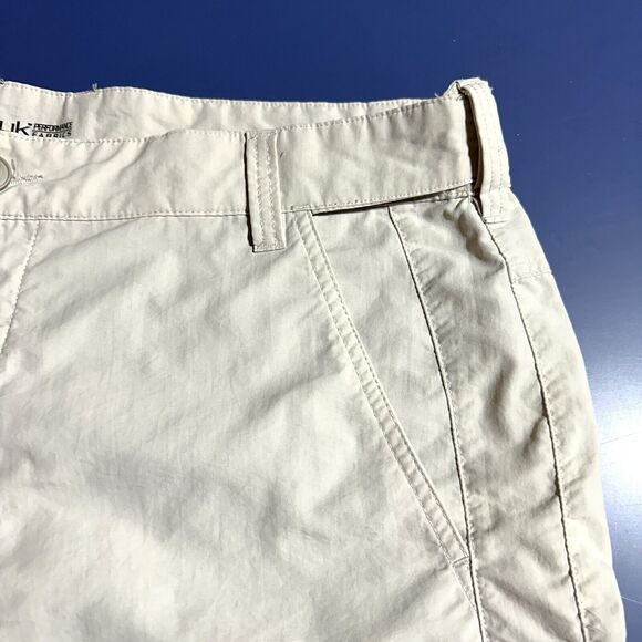 HUK Shorts Men's XXXL 3XL Rogue Quick Drying Performance Fishing Beige Cream - Picture 3 of 12